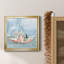 «Bright Fishing Boat II» - Toile encadrée de qualité supérieure - prête à être accrochée-310723965-310723956-310723914