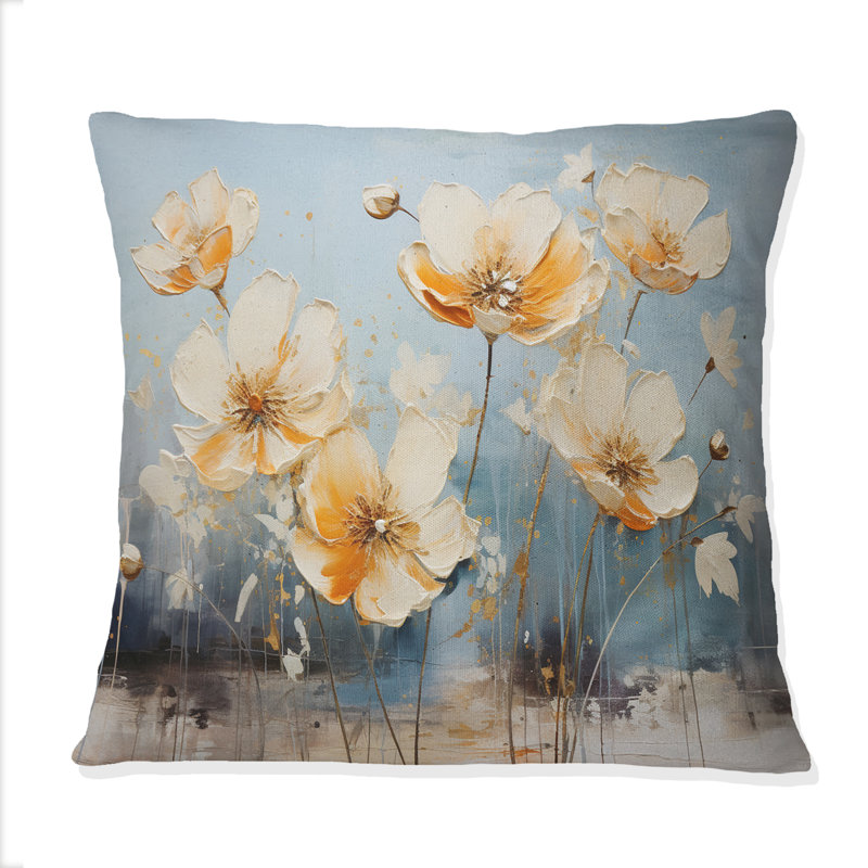 Impression romantique Teal Buttercups - Buttercups
