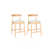 Siège beige / structure naturelle est en rupture de stock sélectionné