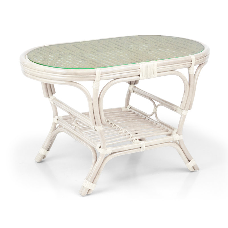 Table basse à 4 pieds, Blanc