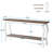 Syssel 70.9 Inches Console Table-964962720