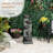 5-Tier Bowls Waterfall Fountain with LED Lights