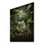 Arbre bouddhiste vert Bodhi II sur bois-1839297028