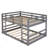 Full Over Full Bunk Bed With Ladder