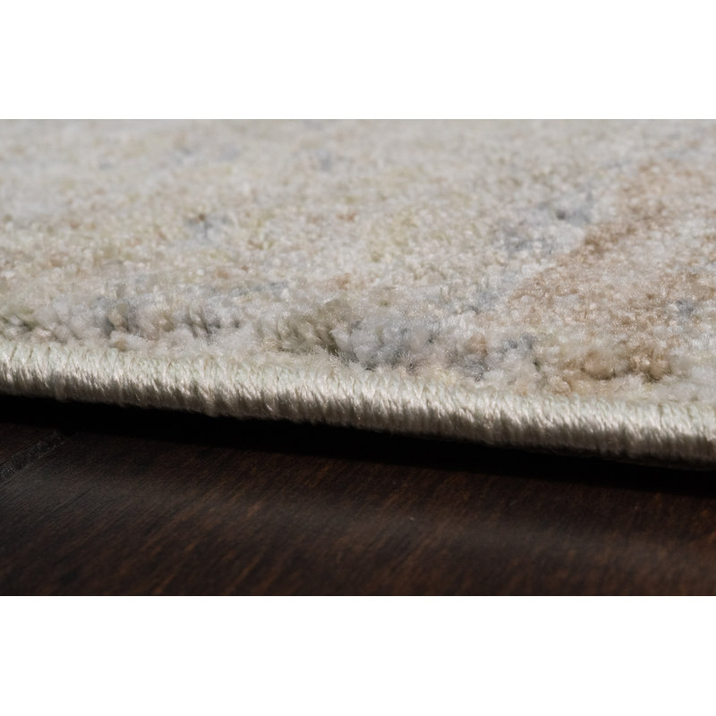 Stamey 12503-998 LT GREY/GREY/BEIGE, Rectangle 2'7" x 4'11"