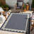Sunshine Gchar2013 Blue Area Rug - 2 Ft. 7 In. X 3 In., Polypropylene, , Stain , For Indoor & Outdoor Enjoyment, Pet Polypropylene Fabric, Use, Approved-1968921660
