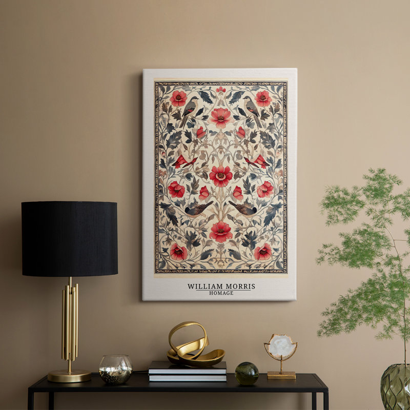 Série Wm morris cccxlii - Cavas enveloppés de galerie, H 12 po x l 18 po