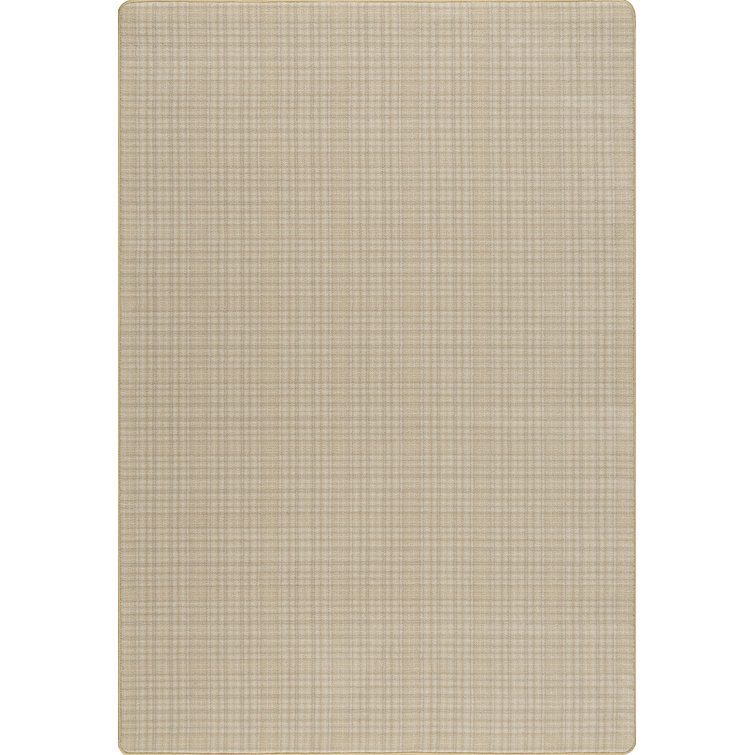 Imagine clubhouse Parchment Area Rug