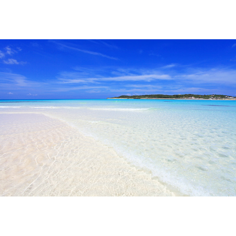 Gorgeous Beach - Wrapped Canvas Print, 20cm H x 30cm W, Wrapped Canvas