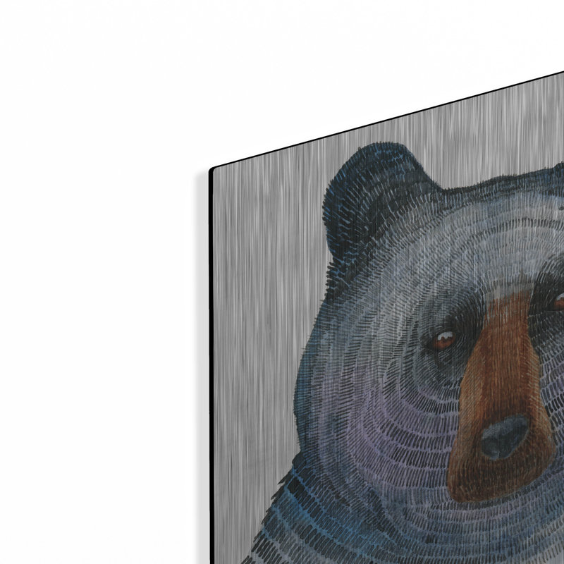«Black Bear» par Jeannine Saylor, H 12 po x l 12 po