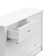 Commode double 6 tiroirs Crescent