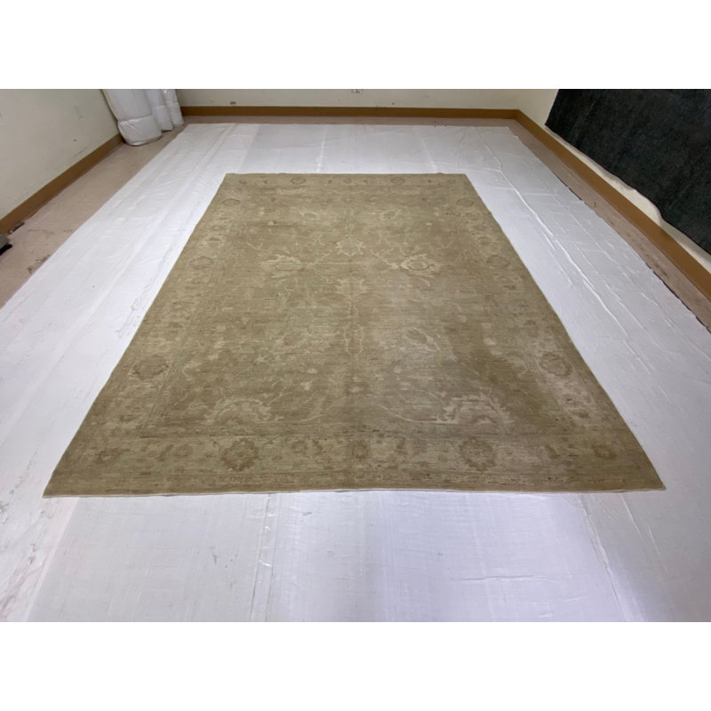 One-of-a-Kind 7'11" X 9'8" New Age Wool Area Rug in