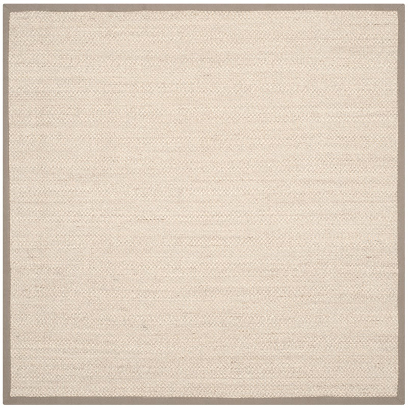 Torbin Sisal Marble/Khaki Area Rug, Square 244cm