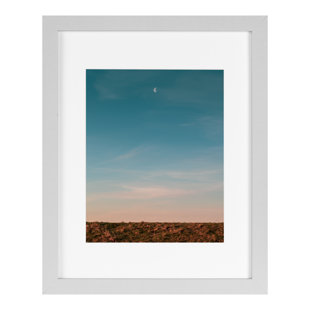 Cadre photo simple en bois doré