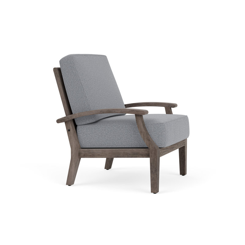 Frontier Outdoor Lounge Chair, Bark, Wayfarer Dune