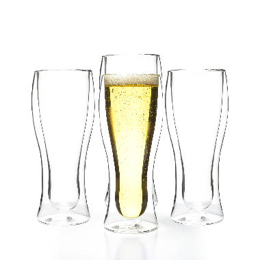 Orren Ellis 4 - Piece 12.5oz. Glass Beer Mug Glassware Set