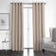 Elsie Linen Look Grommet Drapery Panels Pair-1568587921-1568587934