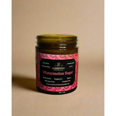 Watermelon Sugar Soy Candle - Aroma Scent No. 59