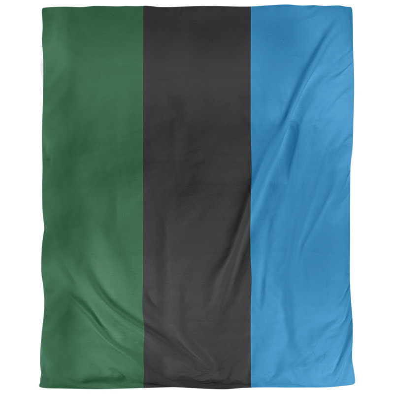 Tissu de basket-ball denver, Dark Green/Black/Blue