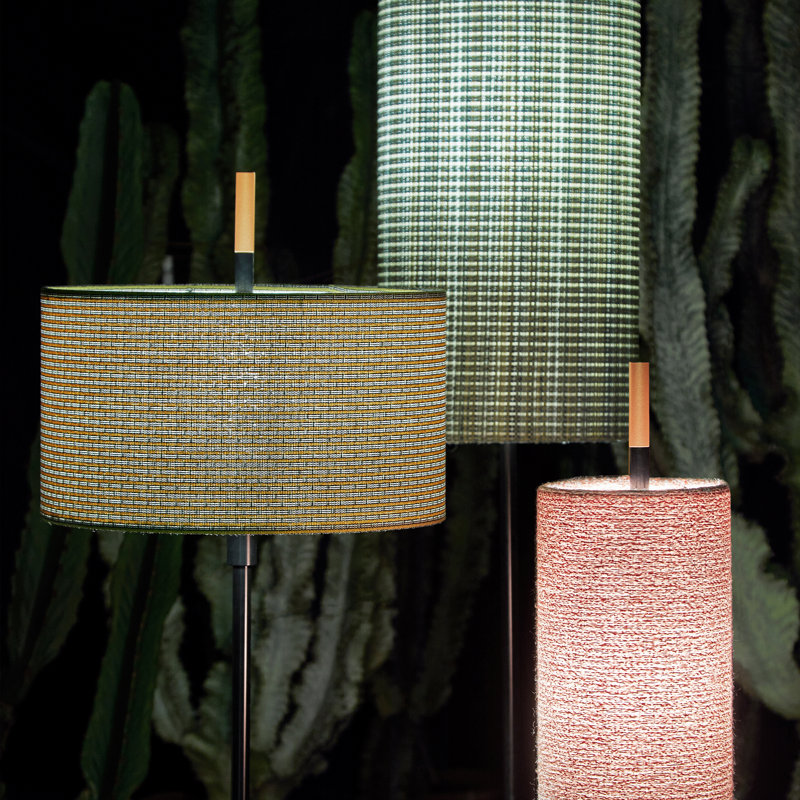 Lagoon Outdoor Floor Lamp	, 43.8" H x 14.9" W x 13.7" D, Noumea Goyave