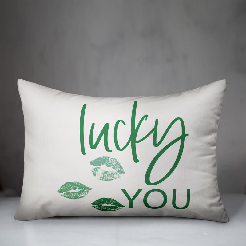 Housse de coussin rectangulaire en polyester 