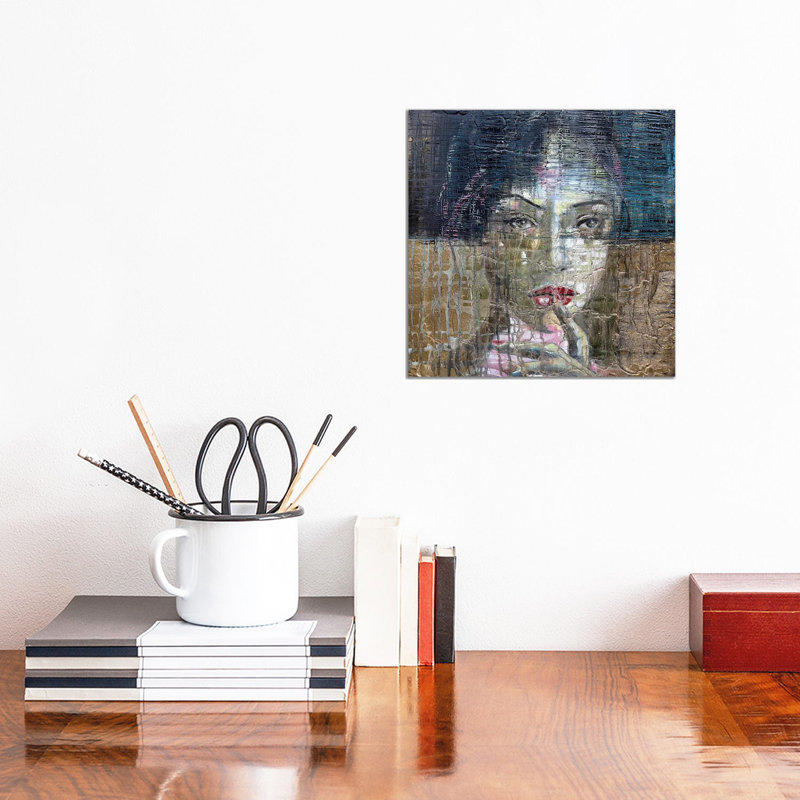 Darlin' You Got To Let Me Know by Donatella Marraoni - Wrapped Canvas Painting, 30.48 cm H x 30.48 cm W
