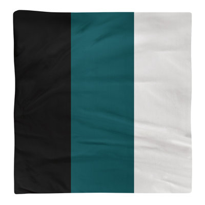 Serviette de coton 22 po à rayures de football philadelphia retour