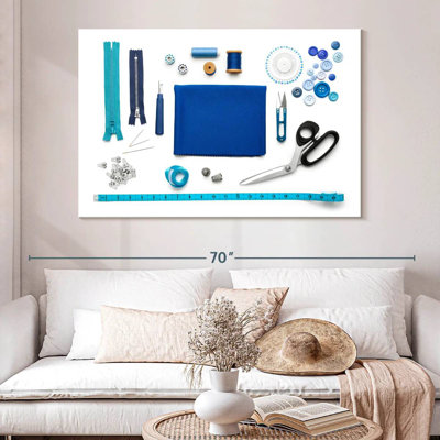 Ensemble de couture bleu Senne