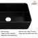 30"L x 18'' W Single Bowl Fireclay Farmhouse Kitchen Sink with 3 Modes and Touchless Kitchen Faucet