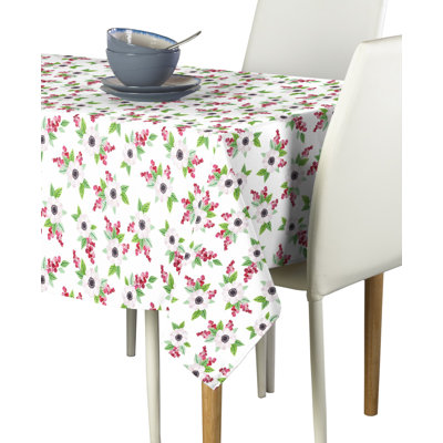 Humble Brag Dogwood and Leaves Tablecloth