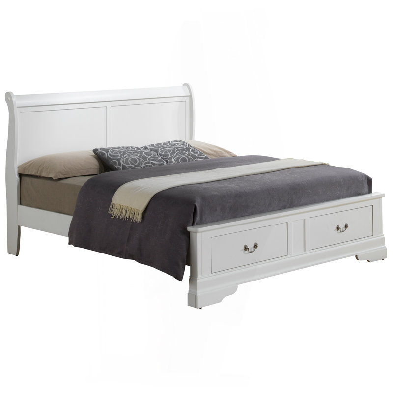 Lit avec rangement Elegant Traditional