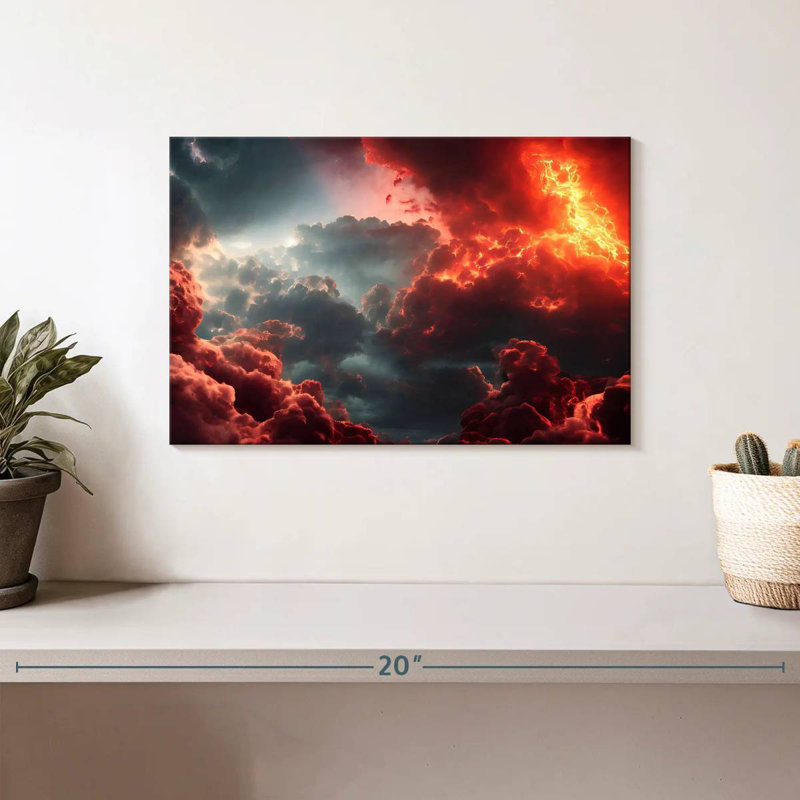 Final Battle Between Hell And Heaven VII, 8" H x 12" W