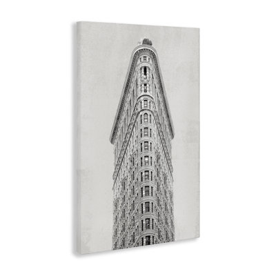 Toile Flatiron Building Architecture, design par Wild Apple Portfolio