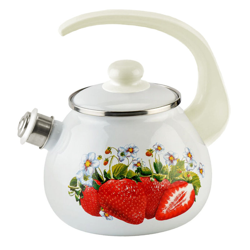 Kettle with Whistle Strawberry 2.7-qt.