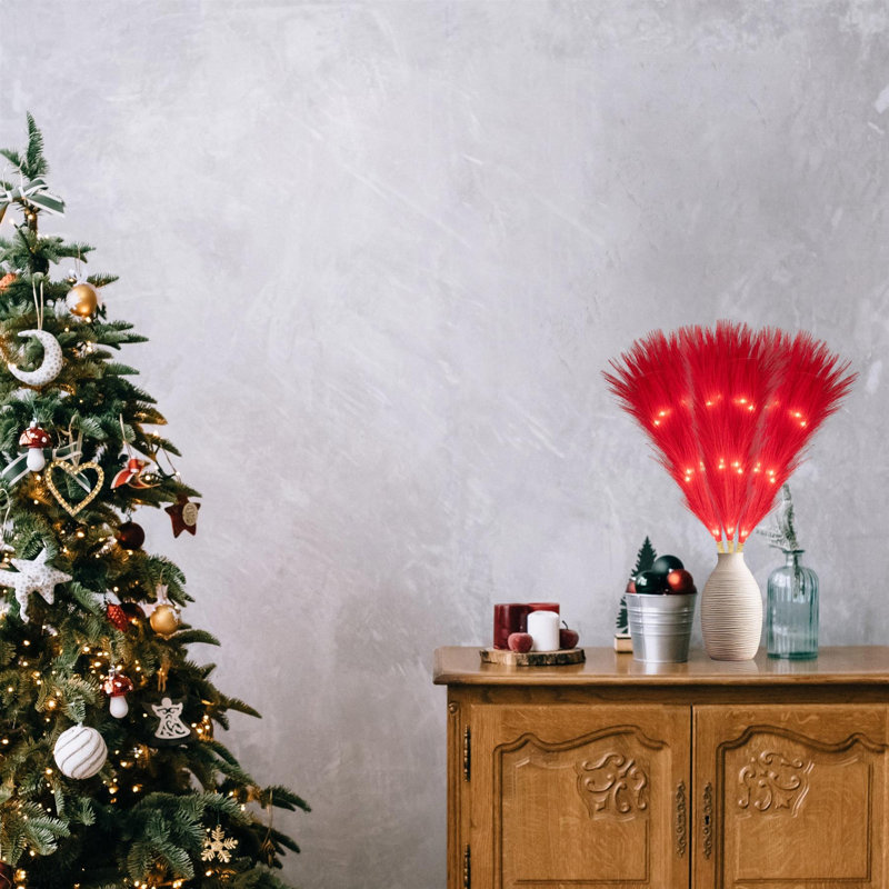 PVC Holiday Shaped Ornament, Red