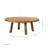 35.6X14.6" Coffee Table