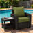 Outdoor 6.5" Thick Deep Seating Seat/Back Cushion-1098298289