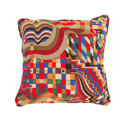 Seavey 30's Retro Abstract Square Throw Cushion