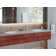 Eirene White Oval Undermount Bathroom Sink with Overflow