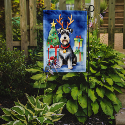 Drapeau de Noël renne de jardin