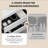 Wall-Mounted Bathroom Vanity with Sink-305852323