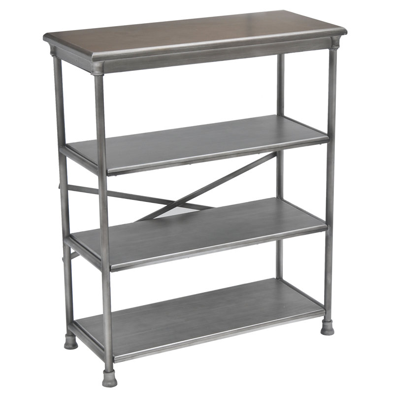 Pinnell Etagere Bookcase, (4 Shelves) 46” H x 38” W x 17”D