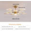 10 - Light Sputnik LED Chandelier