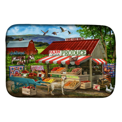 Tapis de séchage Produce Stand Lab and Cows