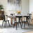 Maybelin Modern Solid Wood Dining Chair