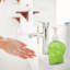 Bouteille d'eau, crâne, bouteille de lotion de douche, sous-bouteille, 350 ml, bouteille de remplacement en plastique PET