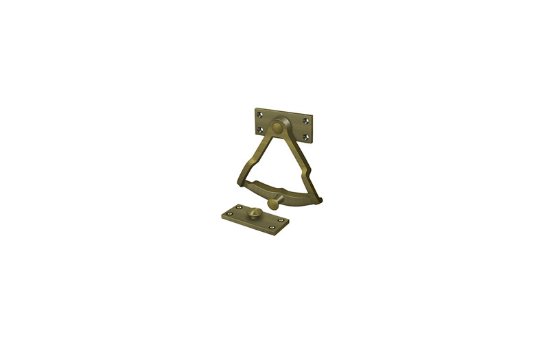 Latch/Catch/Bolt, Antique Brass