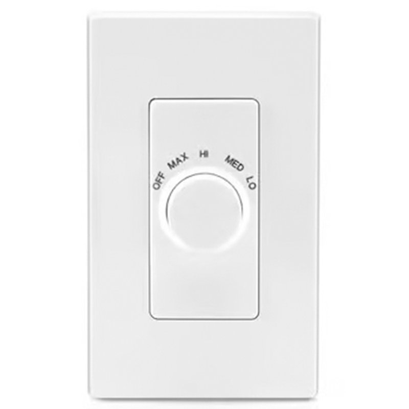 Ventilateur rotatif unipolaire 1,5 ampoule Leviton Decora Watthite