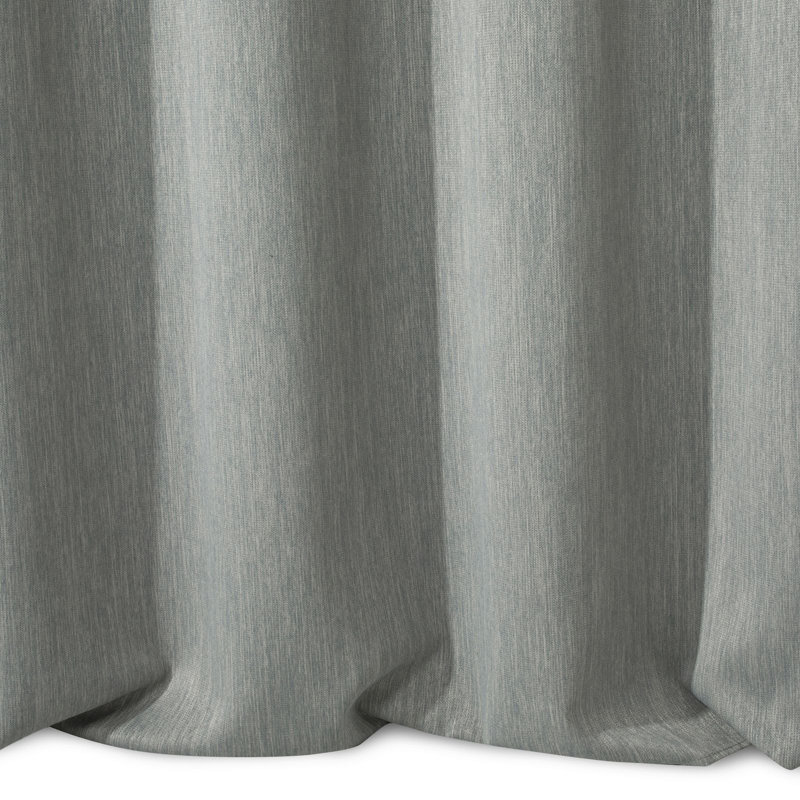 Haizlee Maximum Blackout Curtains Single Panel, Steel