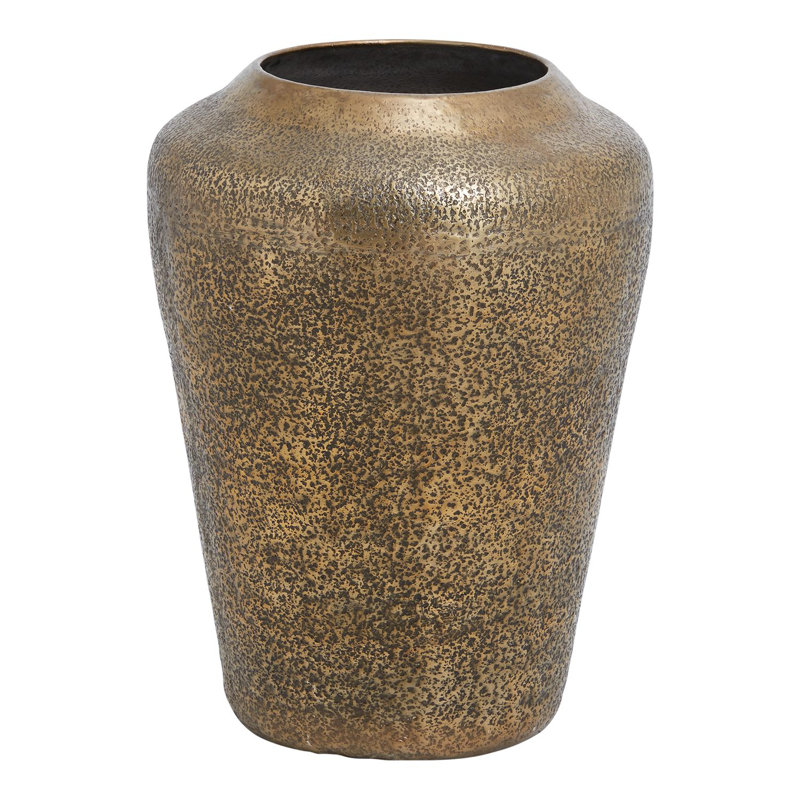 Ramell Handmade Metal Pot Planter, 23.25" H x 17.75" W x 17.75" D